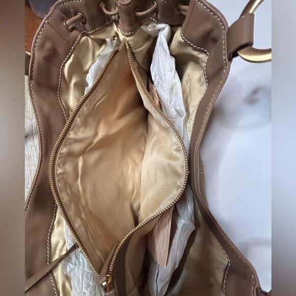 Perlina NWT camel color hobo style purse - Picture 5 of 8